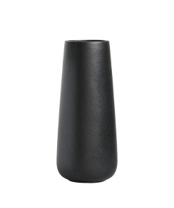 Matt Black Ceramic Vases